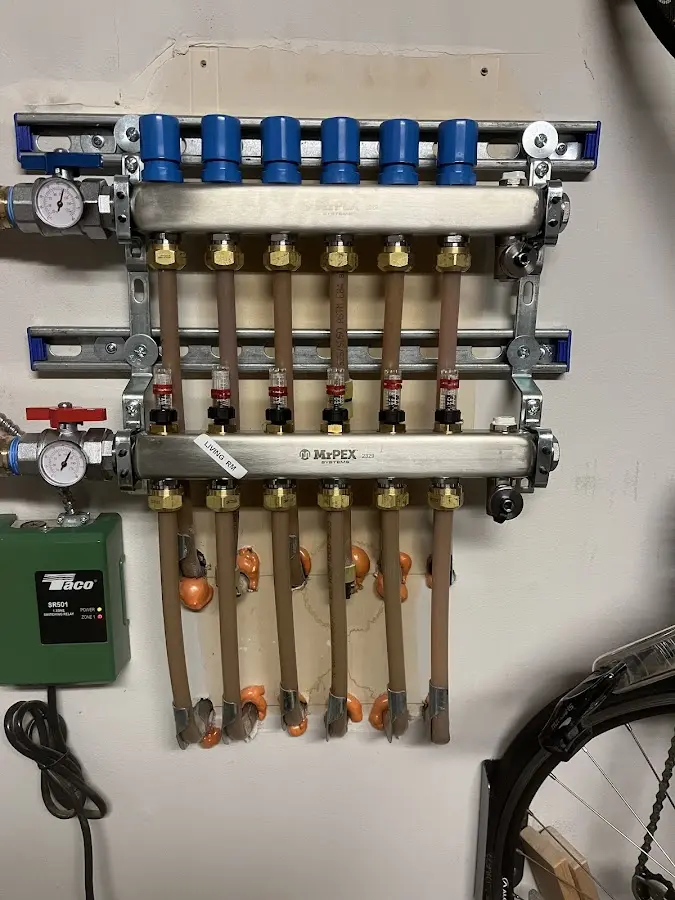 Plumber performing Leak Detection at a residential property in Fort Lupton